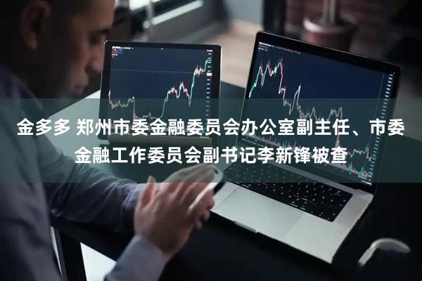 金多多 郑州市委金融委员会办公室副主任、市委金融工作委员会副书记李新锋被查